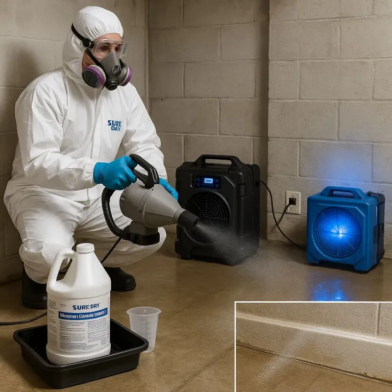Sanitization and Odor Removal process in Cecil County, MD