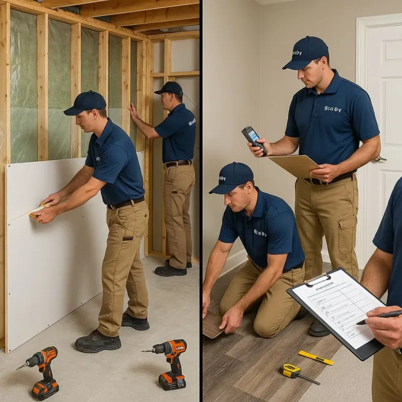 Repairs and Reconstruction process in Cecil County, MD